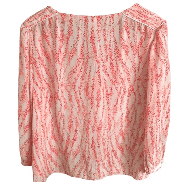 MANGO DRESS SHIRT Red-White size L - Picture 2 of 7